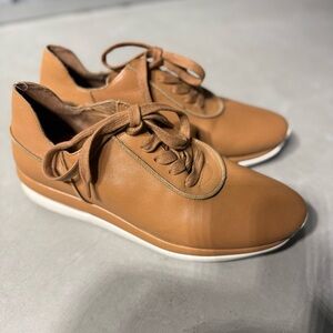 Gentle Souls Tan Leather Sneaker Shoes